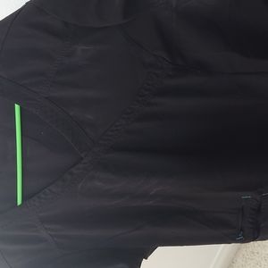 Ladies nursing scrubs top black 2xl